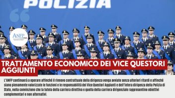 TRATTAMENTO ECONOMICO DEI VICE QUESTORI AGGIUNTI