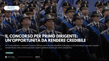 IL CONCORSO PER PRIMO DIRIGENTE: UN’OPPORTUNITÀ DA RENDERE CREDIBILE