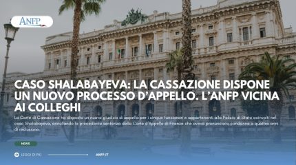 CASO SHALABAYEVA: LA CASSAZIONE DISPONE UN NUOVO PROCESSO D’APPELLO. L’ANFP VICINA AI COLLEGHI